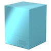 Ultimate Guard Boulder Solid 100+, Deck Case for 100 Double-Sleeved TCG Cards, Turquoise, Secure & Durable Storage for Trading Card Games, No Transparency