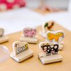 Melissa & Doug My First Wooden Stamp Set - Farm Animals - Art Projects, With Washable Ink, Farm Themed Wooden Stamps For Kids Ages 4+