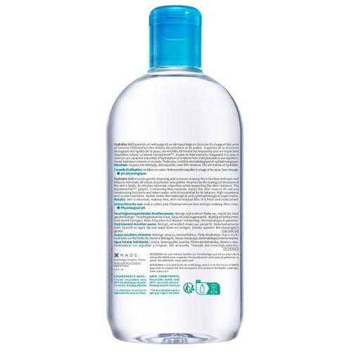 Bioderma - Hydrabio H2O - Micellar Water - Cleansing and Make-Up Removing - for Dehydrated Sensitive Skin , 16.91 Fl Oz (Pack of 1)