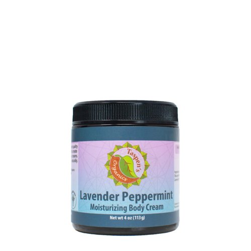Taspen's Organics Shea, Cocoa & Coconut Oil Infused - Deep Hydration & Nourishment - Lotion for Dry Skin - Long-Lasting Moisturizer for Women & Men- Vegan & Cruelty-Free (4oz Lavender Peppermint)