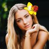 Bartosi Hawaiian Flower Hair Clips Orchid Flower Hair Barrettes Beach Floral Hair Pieces Hair Accessories for Women and Girls (Pack of 9)
