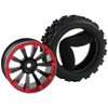 Rowiz 1/10 RC Car Tires 12mm Hex Wheels and Tires for 1/18 Truck 1/12 to 1/16 Buggy Slash WLtoys 144001 A959 124018 124019 Mini T 2.0 Latrax Teton HBX 18859