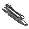 Hair Extensions Tool Kits with Fusion Heat Iron Connector Wand US Plug 50 Pcs Single Hole Heat Shield Guards 10 Pcs Hair Clips 50g Keratin Beads (Black A Head)