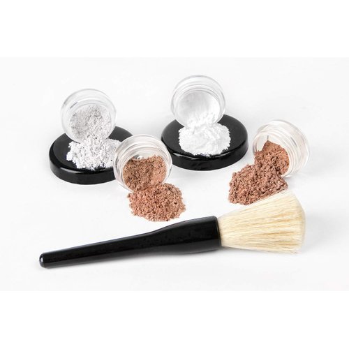 QUICK FIX KIT Mineral Makeup Starter Set Sample Size Matte Bare Face Powder (Fair 2)