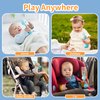 alilo Smart Bunny Baby Rattle Musical Light Up Toys, Infants Newborns Baby Toys 0-3-6-12-18-24 Months,1 Year Old Baby Gifts, 4 Music Modes and Color Recognition Function with 9 Color Card