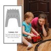 jojofuny Train Tunnel Toy Artificial Rockery Tunnel Train Track Mini Railway Train Cave Tunnels Model Scenery Rockery Tunnel Train Accessories