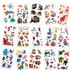60 Sheets 800 Styles Temporary Tattoos for Kids, Mixed Styles Waterproof Tattoo Stickers for Boys and Girls Birthday Party Supplies - Unicorn/Mermaid/Dinosaur/Animal