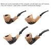 Erik Nording Freehand Rustic Signature Briar Pipe
