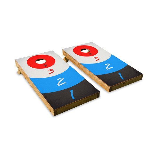 Cornhole Crew Drinking Game ACA Regulation Size Cornhole Board Decals