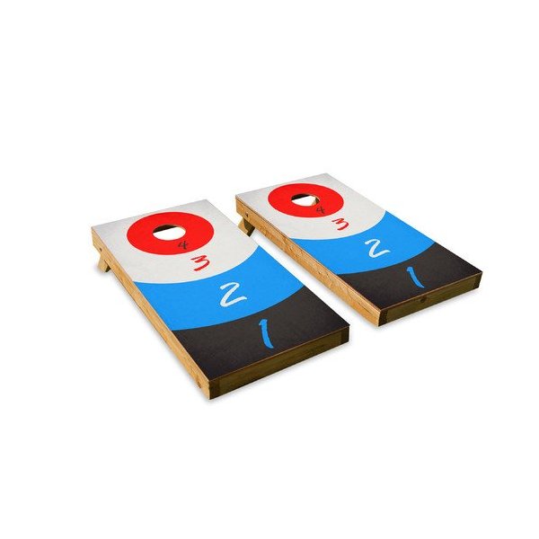 Cornhole Crew Drinking Game ACA Regulation Size Cornhole Board Decals