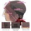 99J Burgundy Lace Front Wigs Human Hair 200 Density 26 Inch 13x4 Body Wave HD Lace Front Wigs Human Hair With Pre Plucked Glueless Red Wig Wine Red Lace Front Wigs