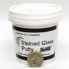 Glass Pro Stained Glass Lead Cement Putty Black 1/2 PINT (1 LB) Ready to Use