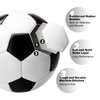 Innotoys Kids Soccer Ball Size 3 with Pump, Toddler Soccer Ball, Sports Training Ball Indoor Outdoor Play Balls Toys Gifts for Children Girls Boys 2 3 4 5 6 7 8 Years Old (Black and White)