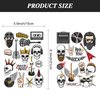 30 Pcs Rock N Roll Temporary Tattoos Stickers for Kids, Born To Rock Music Band Birthday Party Decorations Favors Supplies for Boys Girls Gifts Classroom Rewards