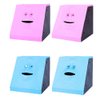 WeFoonLo Novelty Coin Money Eating Musical Face Bank Automatic Money Saving Collection Piggy Bank for Kids Children (Blue Brick)