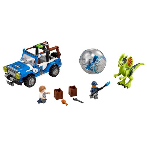 LEGO Jurassic World Dilophosaurus Ambush 75916 Building Kit
