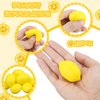 Hungdao 20 Pack Lemon for Party Favors Mini Foam Lemon Relieve Stress Ball Slow Rising Funny Lemon Stress Relieve Toys for School Carnival Themed Party Prize Bag Fillers