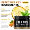 Adellina Urea Cream 40 Percent for Feet Maximum Strength, Urea Foot Cream for Dry Cracked Heels Feet Knees Elbows, 40% Urea Foot Repair Lotion 5.3 OZ