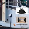 SUNCARACCL RV Door Holder 2 Pack, Magnetic Baggage Door Catch for RV, Trailer, Camper, Motor Home, Cargo Trailer (Black)