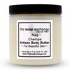 The Soap Exchange Body Butter - Nag Champa Scent - Hand Crafted 8 fl oz / 240 ml Natural Artisan Skin Care, Shea Butter, Aloe Vera, Nourish, Moisturize, & Protect. Made in the USA.