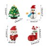 Anditoy 4 Pack Christmas Building Block Toys for Kids Boys Girls Teens Christmas Stocking Stuffers Gifts Party Favors