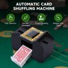 Unniweei Automatic Card Shuffler 1-6 Decks, Electric Battery-Operated Shuffler, Casino Card Game for Poker, Home Card Game, UNO, Phase10, Texas Hold'em, Blackjack, Home Party Club Game