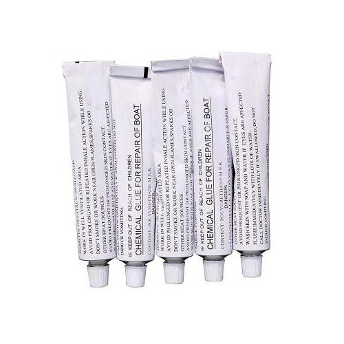 5 X 30G Tubes of Inflatable Boat Repair PVC Glue