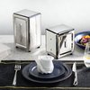 New Star Foodservice 24074 Stainless Steel Tall Napkin Dispenser, 3.875 by 4.75 by 7.5-Inch