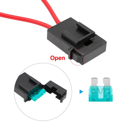 40 AMP Electric Radiator Fan Relay Kit 185 On 165 Off Electric Fan Wiring Kit with Temperature Sensor Switch Electric Cooling Fan Thermostat Kit Thermostat Radiator Fan Thermostat Switch for Fan