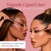 Glamnetic Magnetic Eyeliner, Liquid Black, for Eyelashes - Waterproof & Smudge Proof Liner | All-Day Hold for Magnetic Lashes, Quick-Drying, Paraben-Free 0.025 fl oz