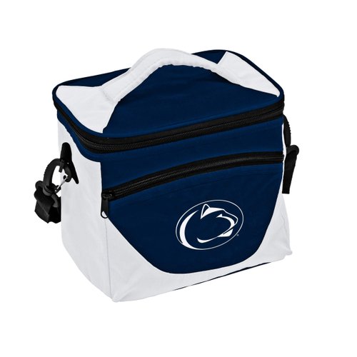 Logo Brands NCAA Penn State Nittany Lions Unisex Adult Halftime Lunch Cooler Bag with Front Dry Storage Pocket and Shoulder Strap, One Size, Multicolor