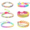 1mm Stretchy Bracelet String, Sturdy Rainbow Elastic String Elastic Cord for Jewelry Making, Necklaces, Beading and Crafts