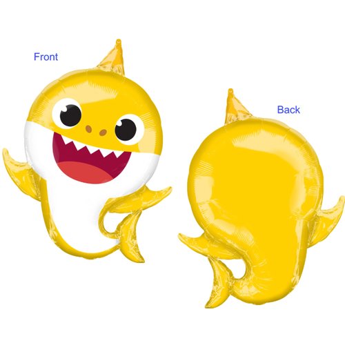 Anagram Baby Shark Boy 3rd Birthday Party Supplies Balloon Bouquet Decorations