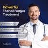 Toenail Fungus Treatment Extra Strength: 25% Undecylenic Acid & Tea Tree Oil - Repairs Yellow Thick Brittle Toe and Fingernails - 2 Bottles with 14 Patches