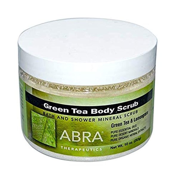 Abra Therapeutics Green Tea Body Scrub - 10 oz
