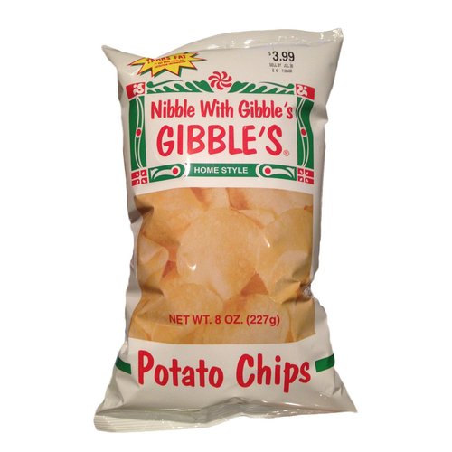 Gibble's Home Style Potato Chips (4-8 oz bags)