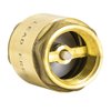 EZ-FLO Brass In-Line Check Valve, 1 Inch IPS, Stainless Steel Spring, 20405LF