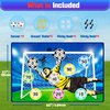 Helsort Soccer Gifts for Boys and Girls, Indoor Soccer Ball Game for Kids, Backyard Toss Soccer Goal Target with 2 Balls, Sport Toys Christmas Birthday Gifts for 3-5 6-8 8-12 Years Old Kids