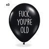 Funny Party Pieces Abusive Birthday Balloons - Pack Of 12 Different Funny Offensive Balloons (For Her)