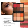 RoseFlower 12 Colors Makeup Palette, Foundation Contour Palette, Bronzing Eyeshadow, Make-up Blending Palettes with 10 Makeup Brushes, Full Starter Makeup Kit for Women Beginners Smooth Long Lasting