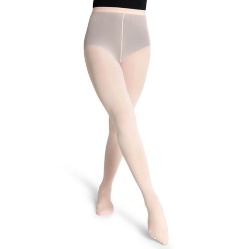 Capezio Ultra Soft Transition Tights For Women, Professional Dance Tights, Footless Or Footed, Women’s Tights, Versatile Moisture Wicking Transition Dance Tights Women- Ballet Pink, S-M(Small-Medium)