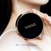 VINNE Korean Cushion Foundation, Lightweight Essence Makeup Natural and Dewy Finish, 12-Hour Lasting Effect, 0.42 Oz - #23 Natural Beige (Refill Not Included)