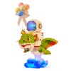 DAHONPA Astronaut and Dragon Micro Building Blocks Set (1888PCS), Space Toys with Balloons, Gift for Adults and Kids