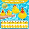 Rubber Chicken Toys for Kids, 20Pcs Cute Yellow Chicks Squeak for Boy Girl Baby Shower Birthday Party Favors Gifts Decoration
