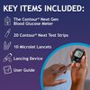 Ascensia CONTOUR NEXT GEN Blood Glucose Monitoring System – All-in-One Kit for Diabetes with Glucose Monitor and 20 Test Strips For Blood Sugar & Glucose Testing