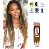 Beauty Elements Realistic- Multi Pack Deals! Pre-stretched X-Pression 3X Ghana Braids 40" 100% Kanekalon, Easy to braid, KNOTLESS, FEED in Braid Itch Free (3-PACK, 1B) E613XG4-1B3