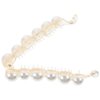 FRCOLOR Pearl Banana Clip, Ponytail Clip Combs, Classic Banana Hair Clips for Thick Thin Fine Hair, Hair Accessories for Girls Women