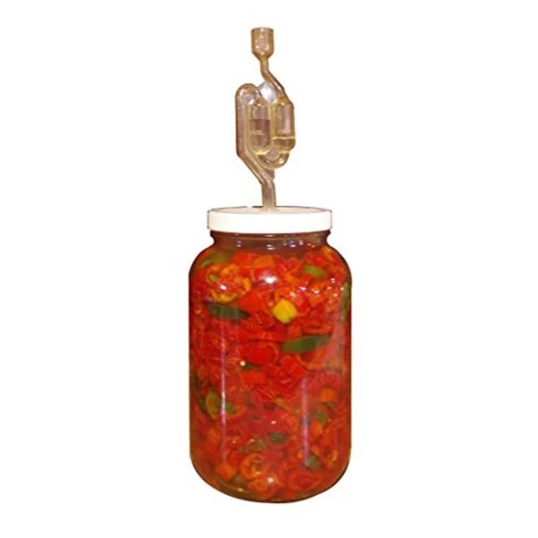 The Picklemeister Glass Fermentation Jar (Picklemeister 1 Gallon)