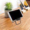 STOBOK 12pcs Mini Folding Chair Cell Phone Stand Holder Doll House Folding Chair Models Folding Chair Cradle for Desk