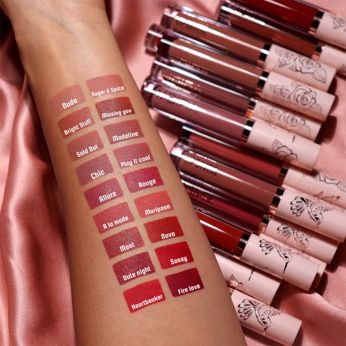 Lip Divine Liquid Lipstick (006, Madeline)